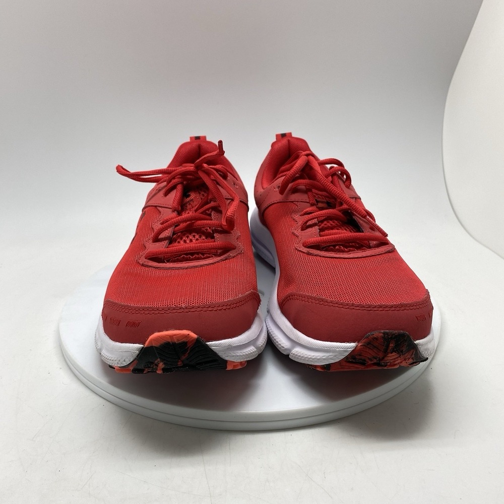 Under Armour Sneakers Mens 9.5 Charged Assert 10 Red 3026175-600 Athletic Shoes - Picture 2 of 10